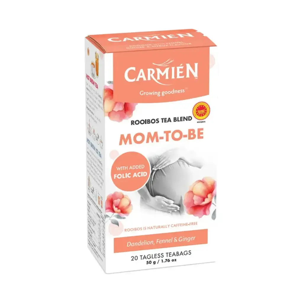 Carmien Mom-To-Be Rooibos Tea Blend with Folic Acid 20's