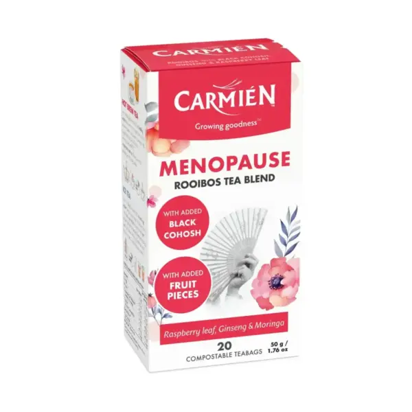 Carmien Menopause Rooisbos Tea Blend with Raspberry Leaf 20's
