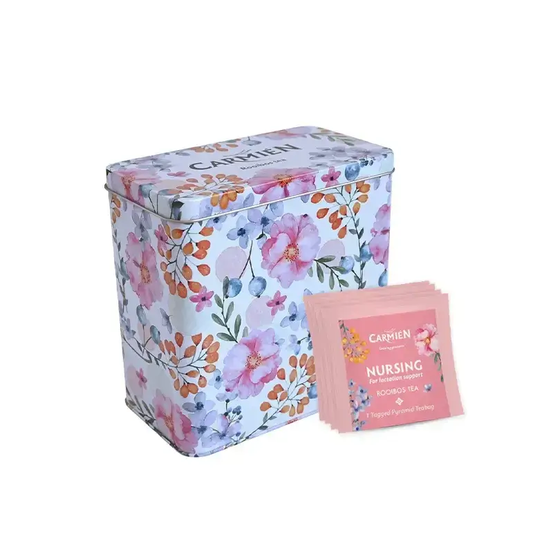 Carmien Nursing Tea Tin & 50 Teabags Combo