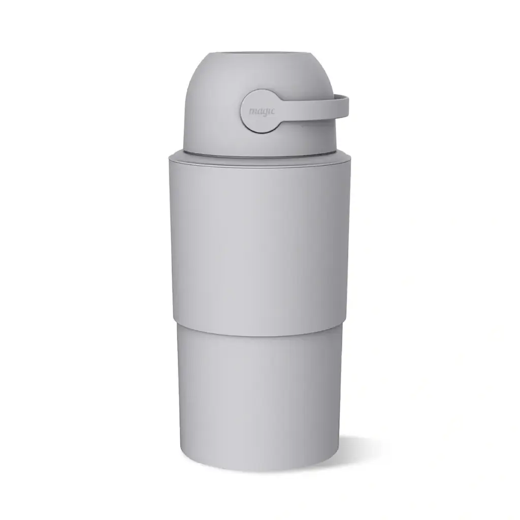 Magic Heka Diaper Pail - Concrete