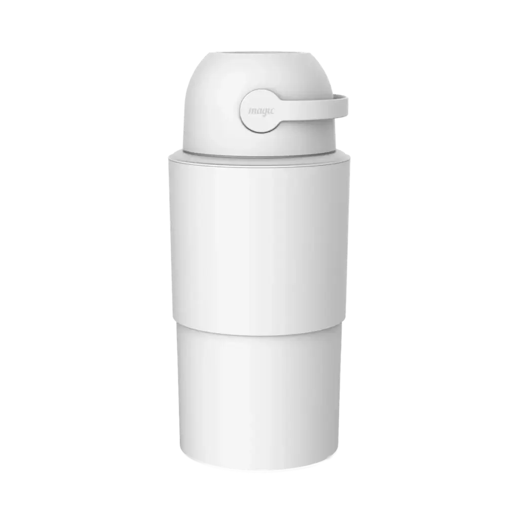 Magic Heka Diaper Pail - White