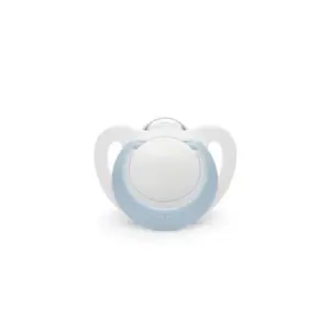 NUK Silicone Star Soother - 0-6m Blue