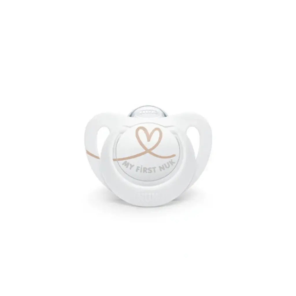 NUK Silicone Star Soother - 0-6m White