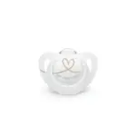 NUK Silicone Star Soother - 0-6m White