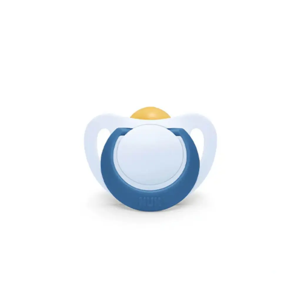 NUK Latex Star Soother - 18-36m Blue