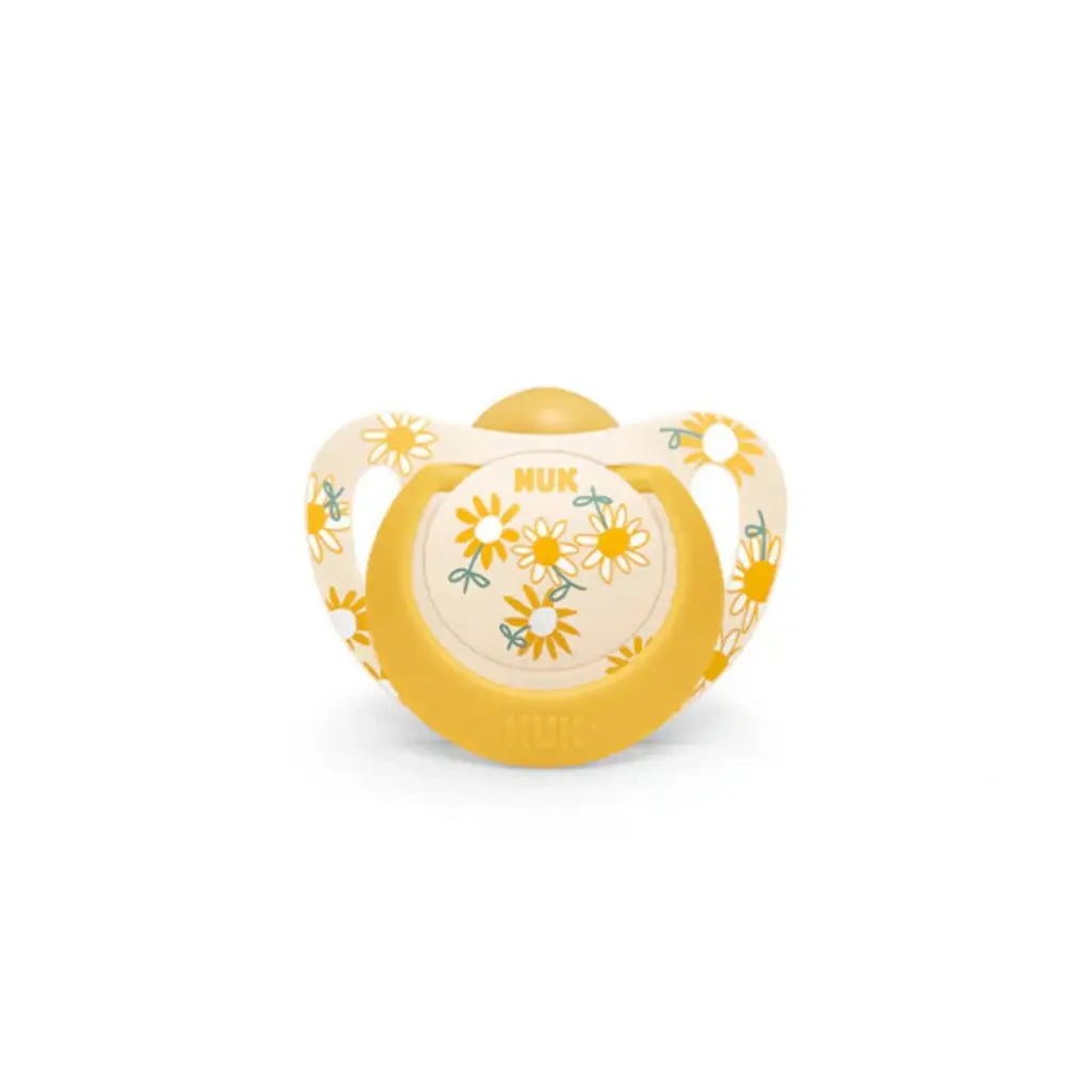 NUK Latex Star Soother - 18-36m Sunflowers