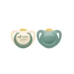 NUK for Nature Latex Soother 2pc - 18-36m Green