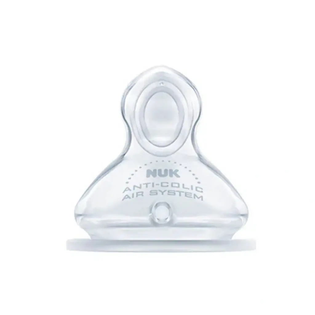 NUK First Choice+ Silicone Teat 2pc - 0-6m S