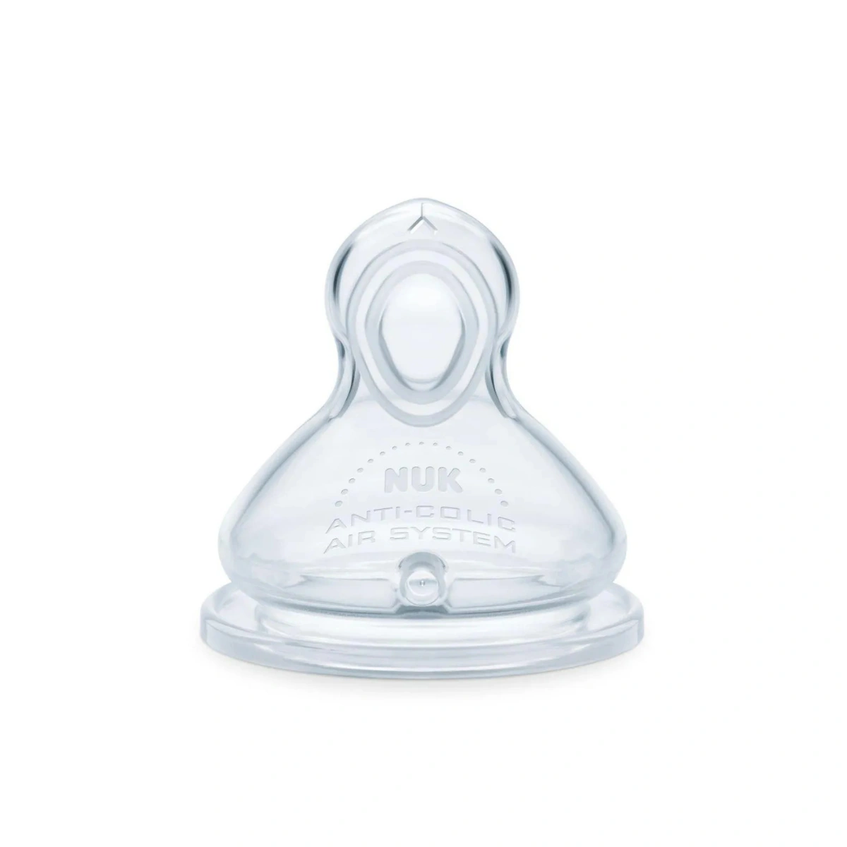 NUK First Choice+ Silicone Flow Control Teat 6-18m