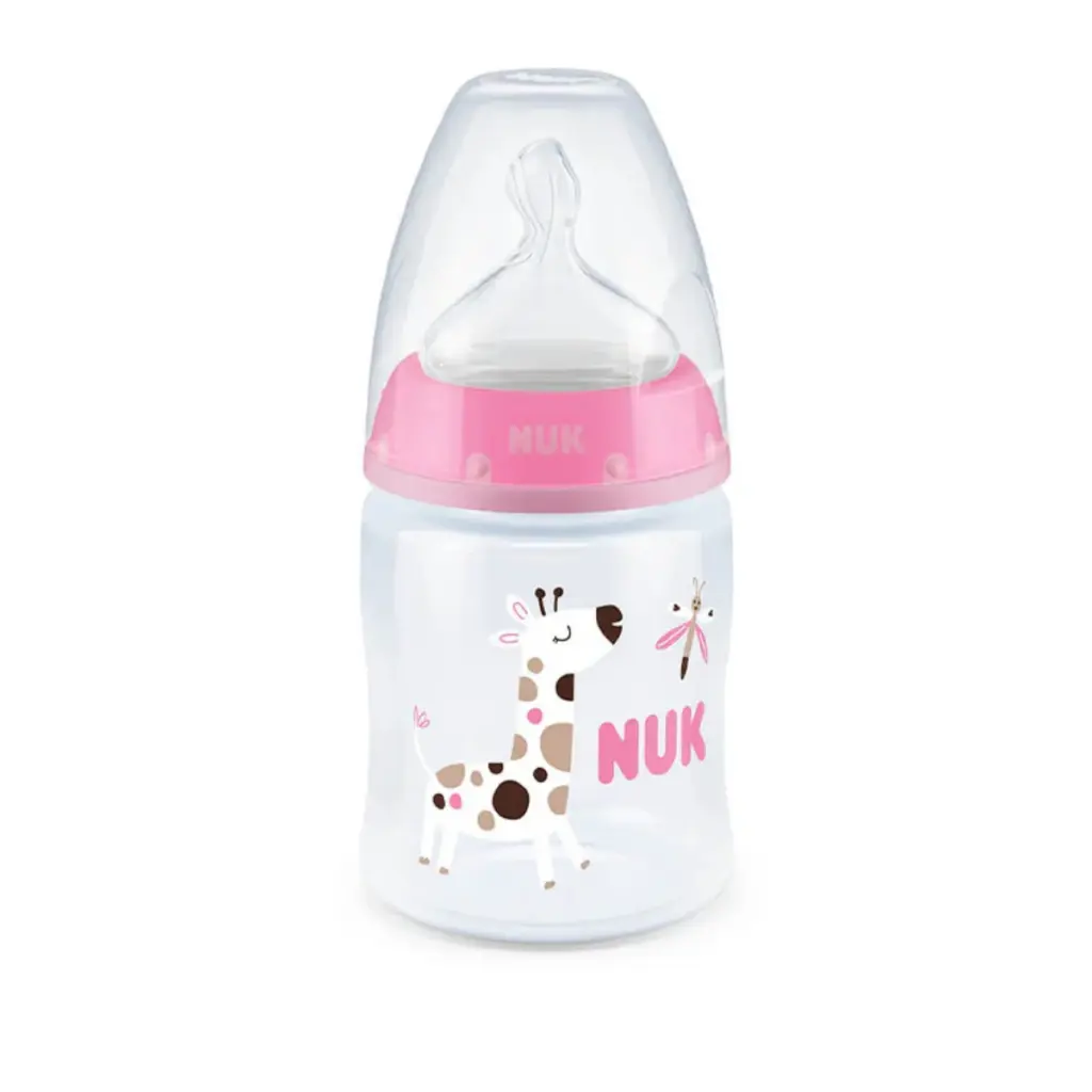 NUK First Choice+ Temperature Control Bottle 150ml - 0-6m Giraffe