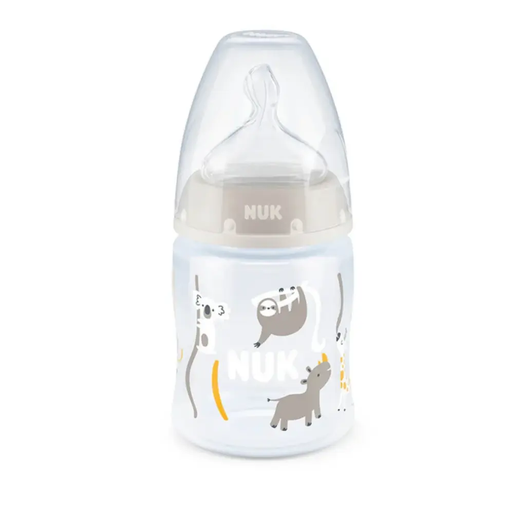 NUK First Choice+ Temperature Control Bottle 150ml - 0-6m Safari