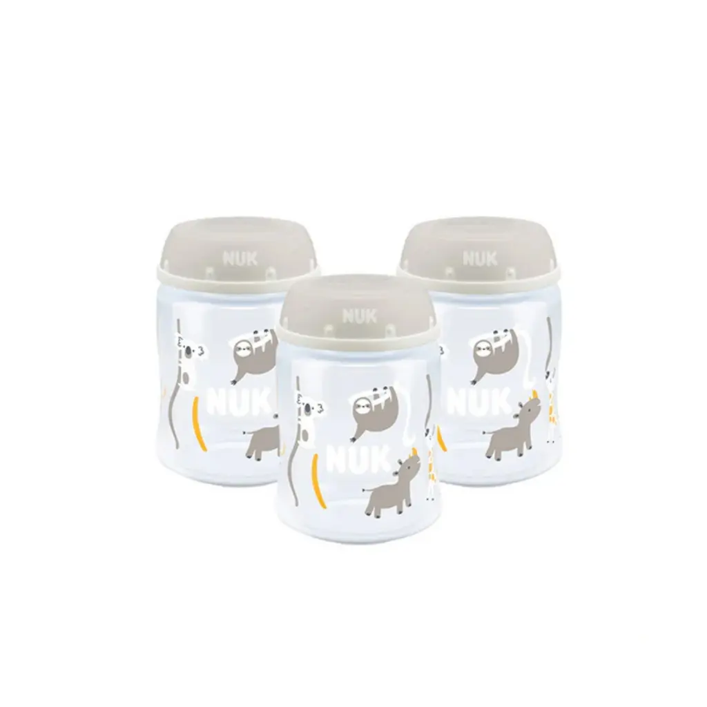 NUK First Choice Temperature Control Breast Milk Container - Safari