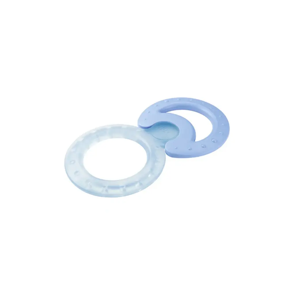 NUK Cooling Teether Ring Set - Blue