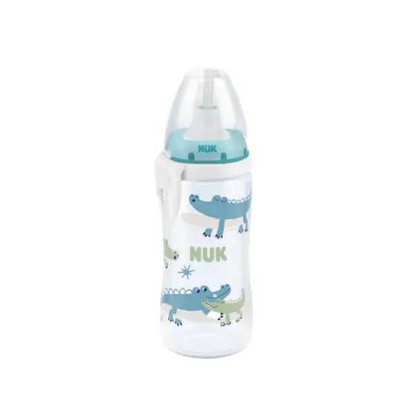 NUK Flexi Straw Cup 300ml - Crocodile
