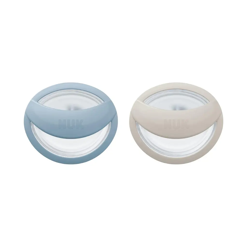 NUK Mommy Feel Silicone Soother - Blue