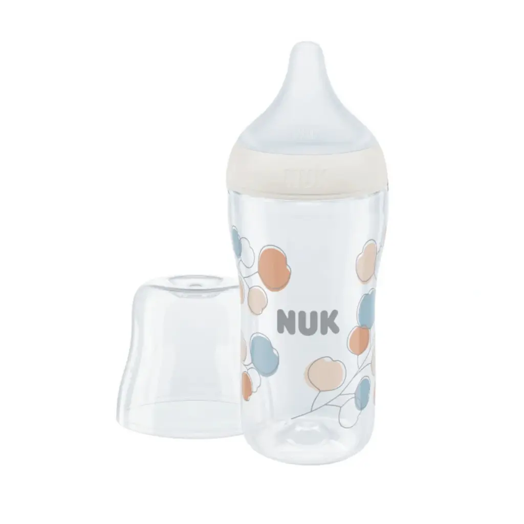NUK Perfect Match Bottle 260ml - Twin Blue