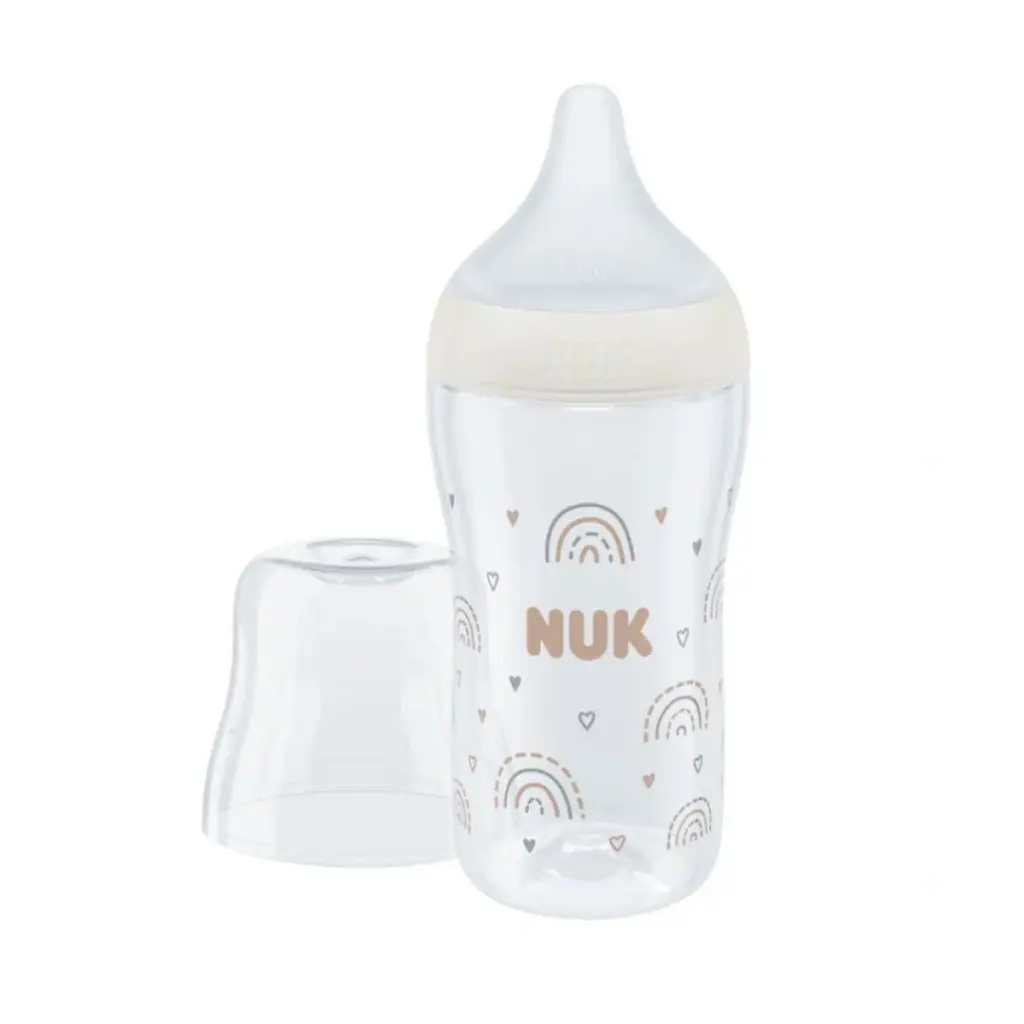 NUK Perfect Match Bottle 260ml - Twin Beige